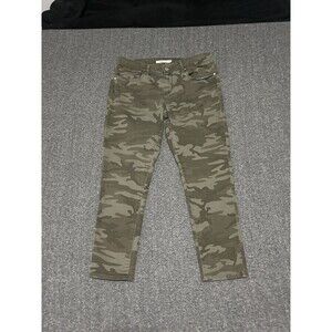 Levi's 711 Women's Skinny Ankle Jeans Mid-Rise Stretch Camo Sz 31 (32x25.5)